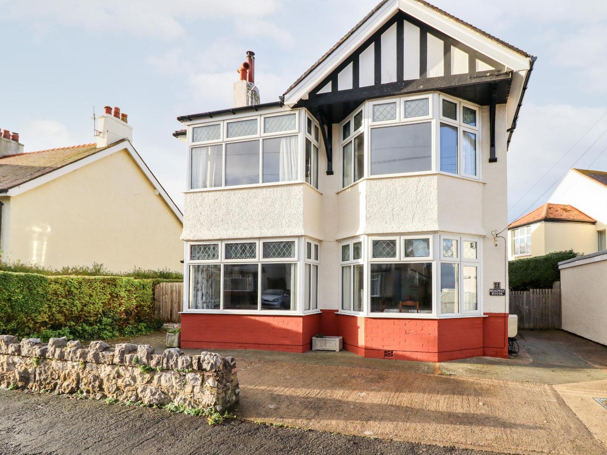 Meadway House Villa Rhôs-on-Sea Exteriör bild